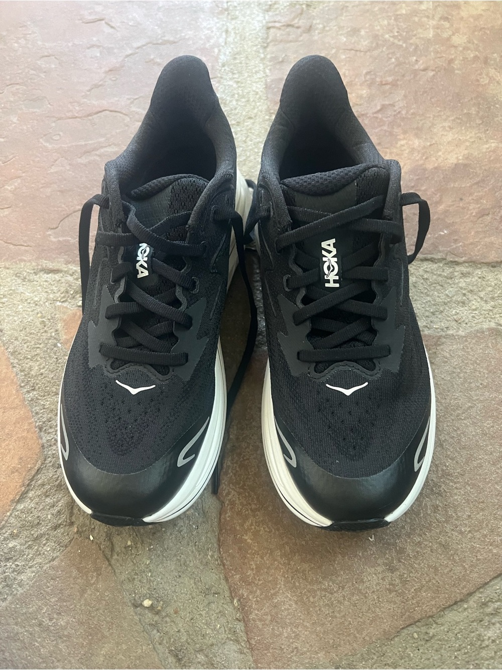 Hoka Boy’s Black Running Shoes - Comfortable Lightweight Support